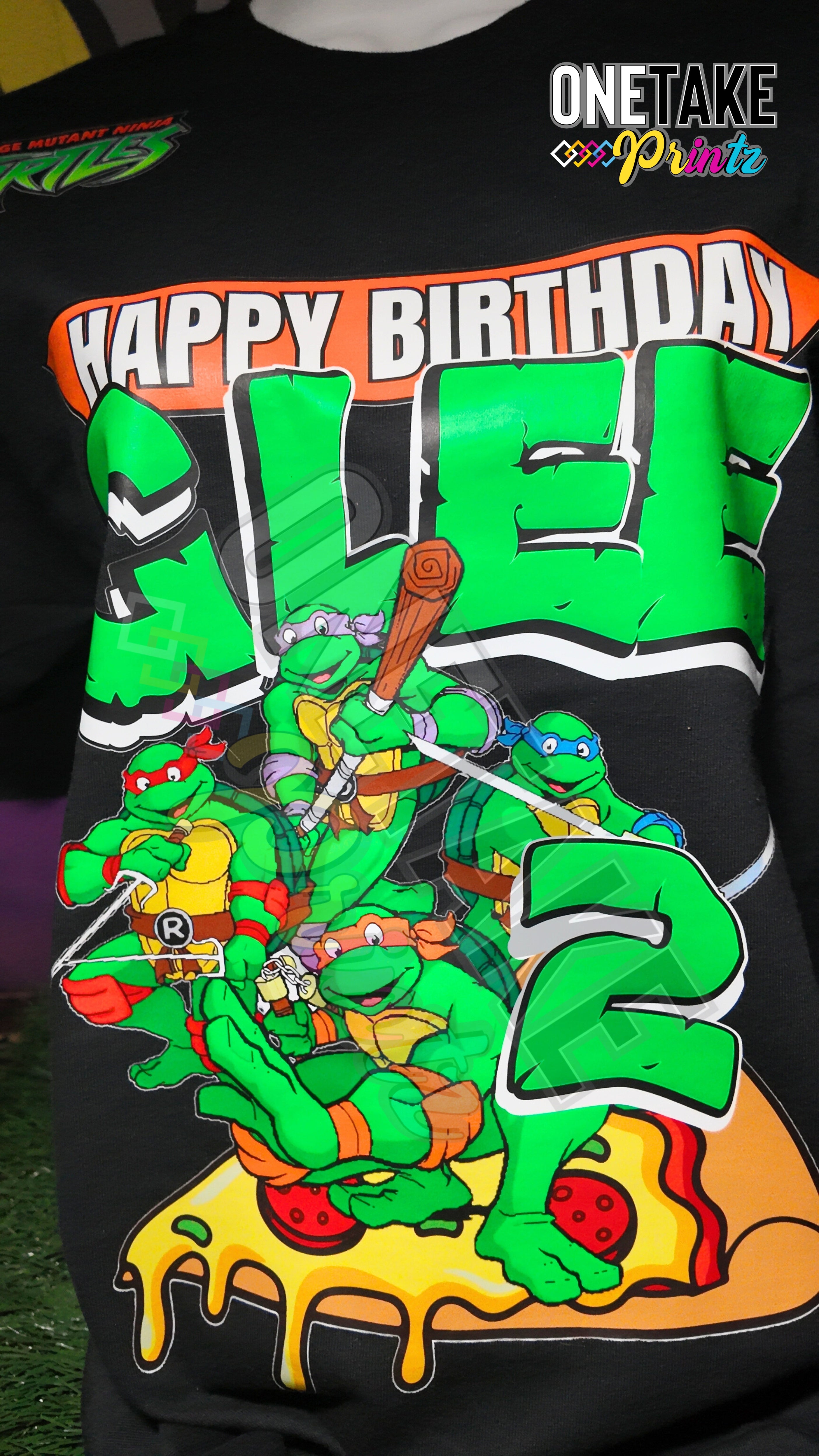 TMNT Custom Birthday Shirts