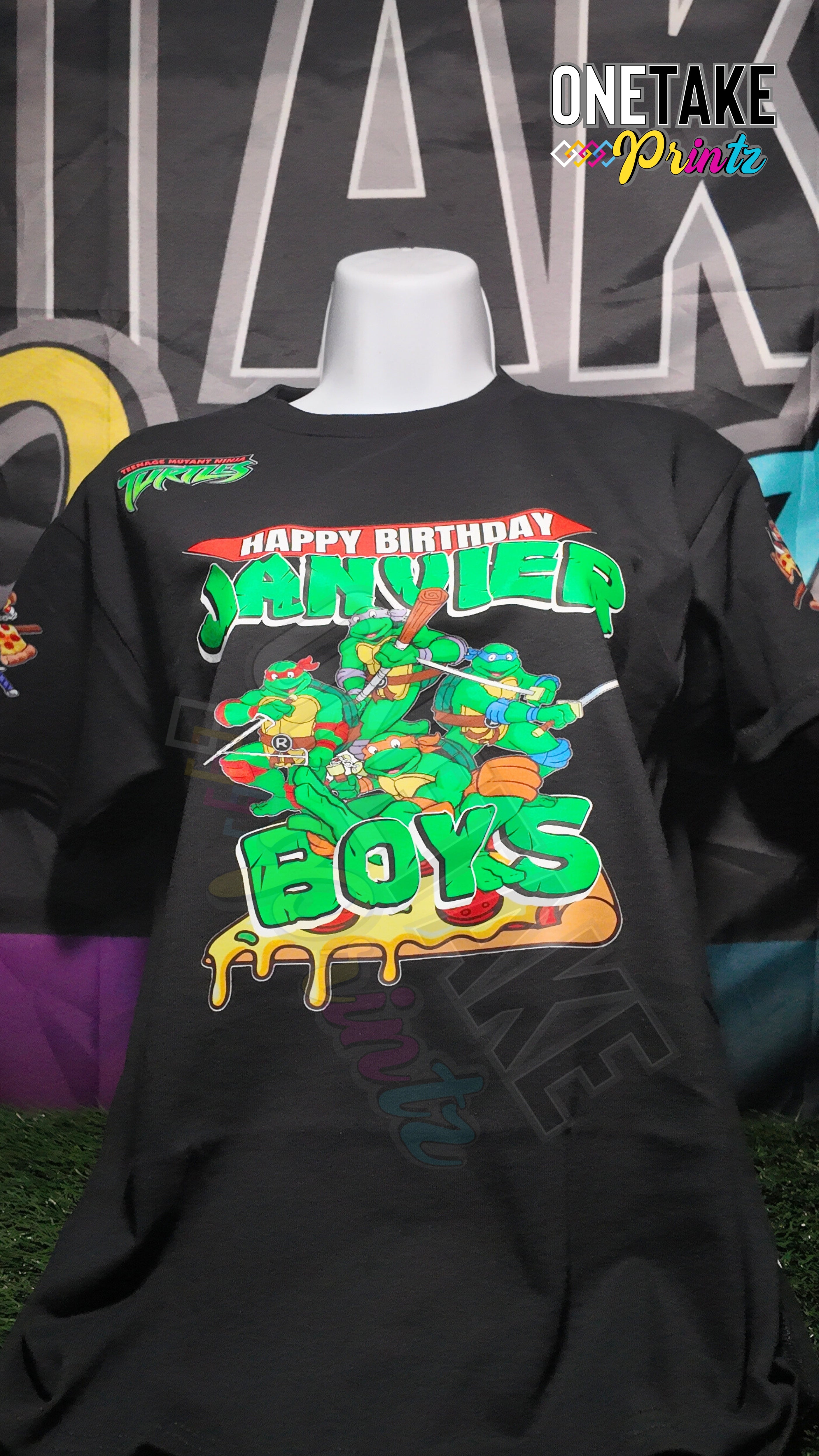 TMNT Custom Birthday Shirts