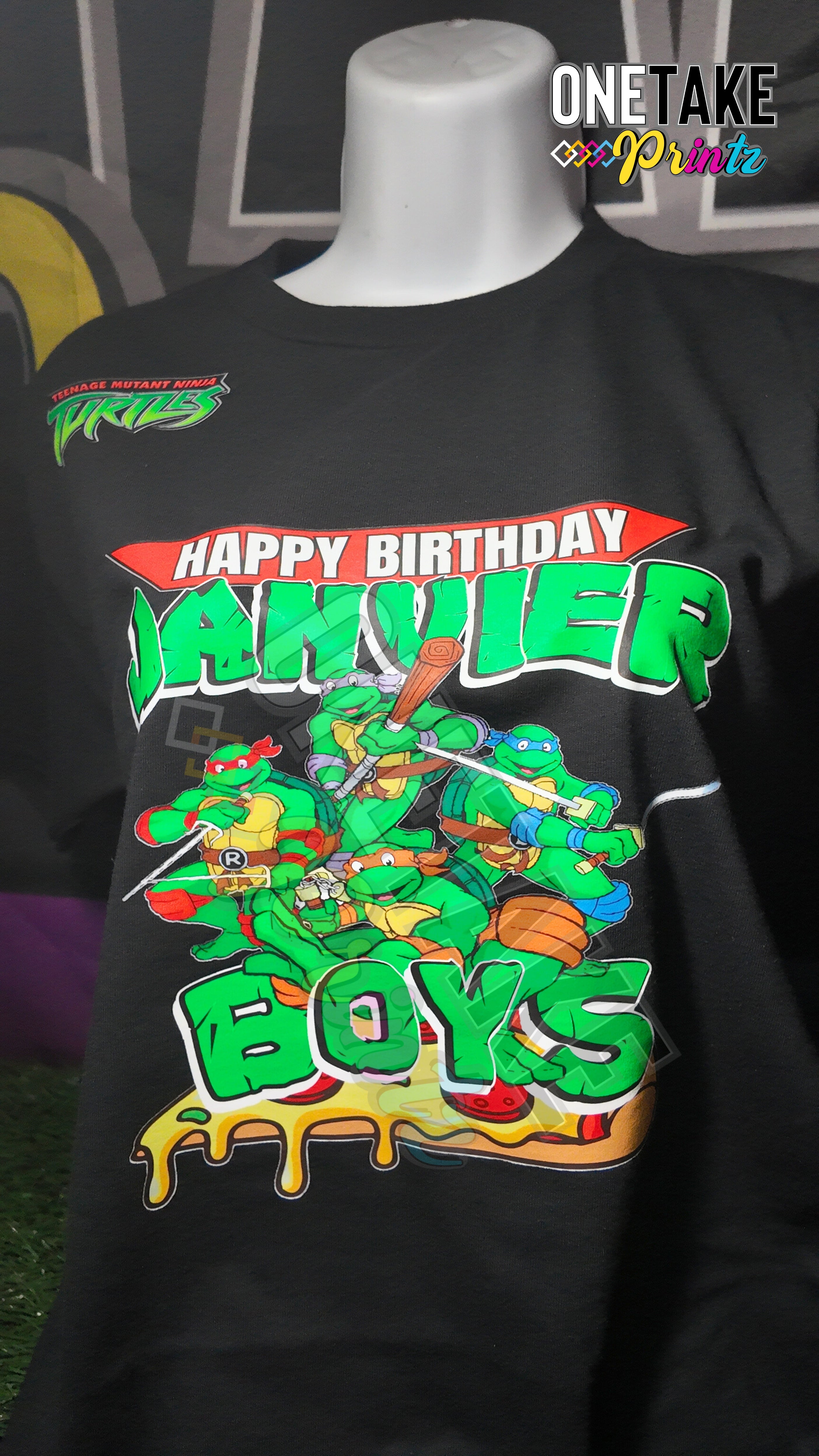 TMNT Custom Birthday Shirts
