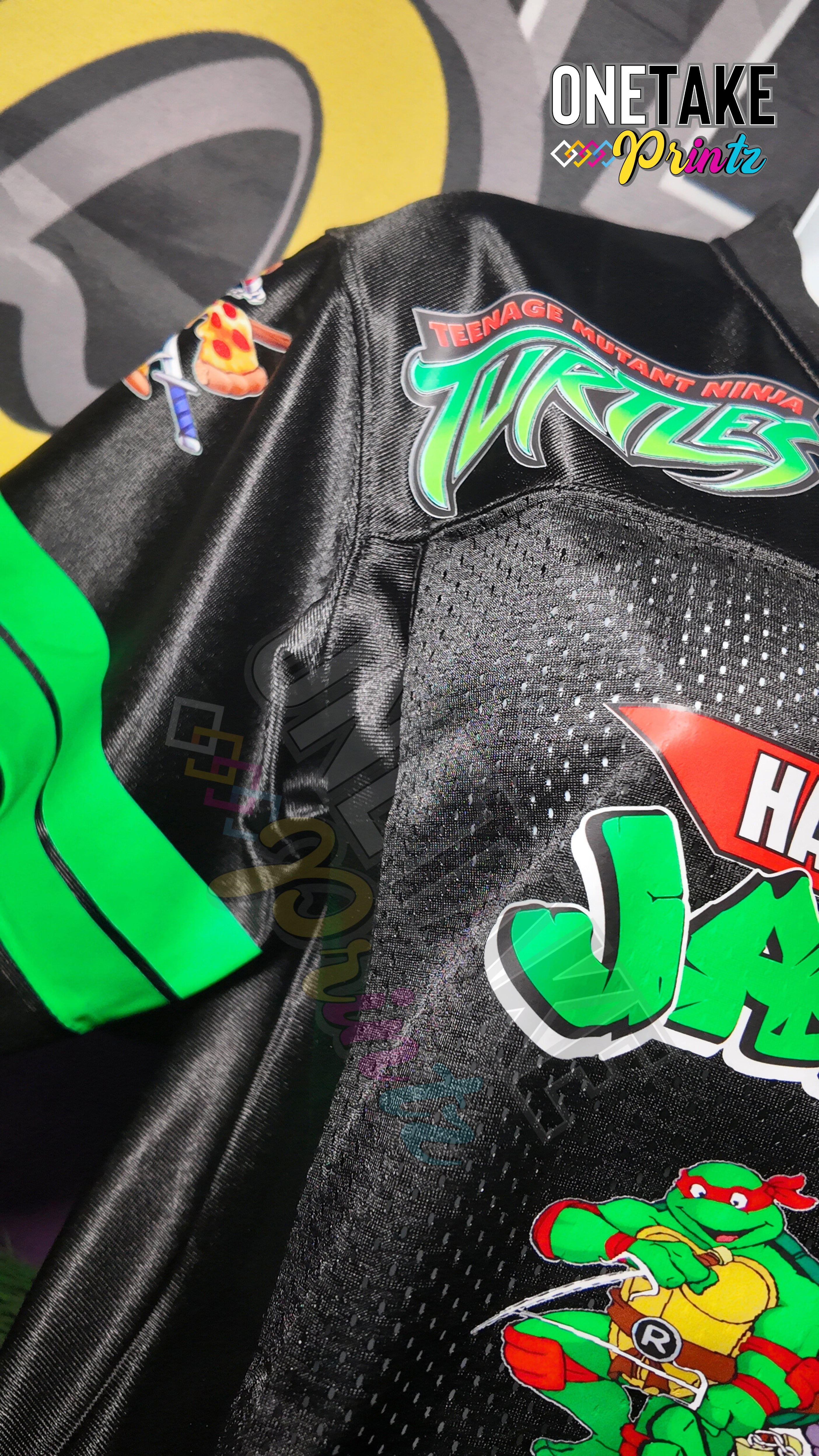 TMNT Custom Birthday Jerseys