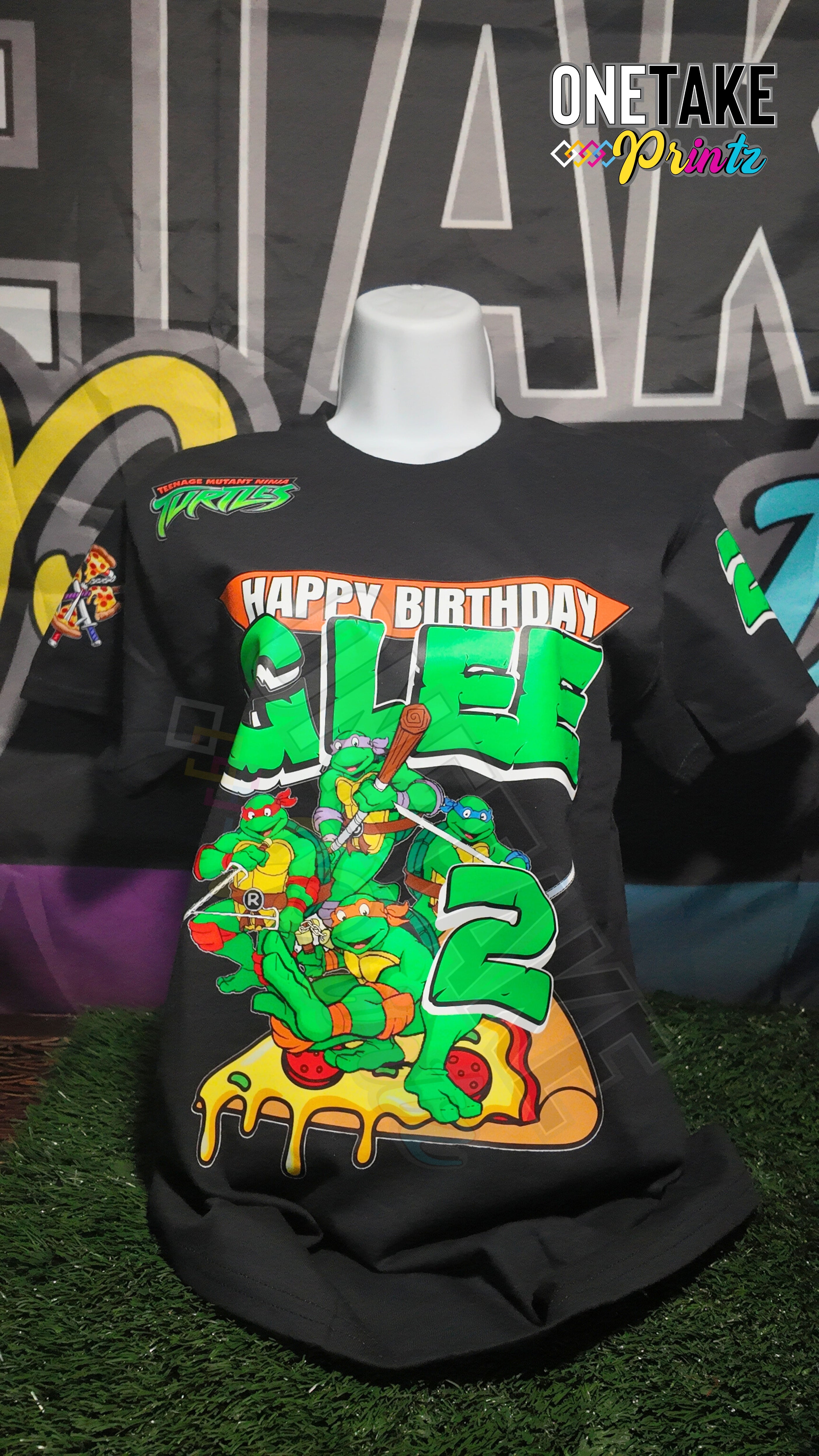 TMNT Custom Birthday Shirts