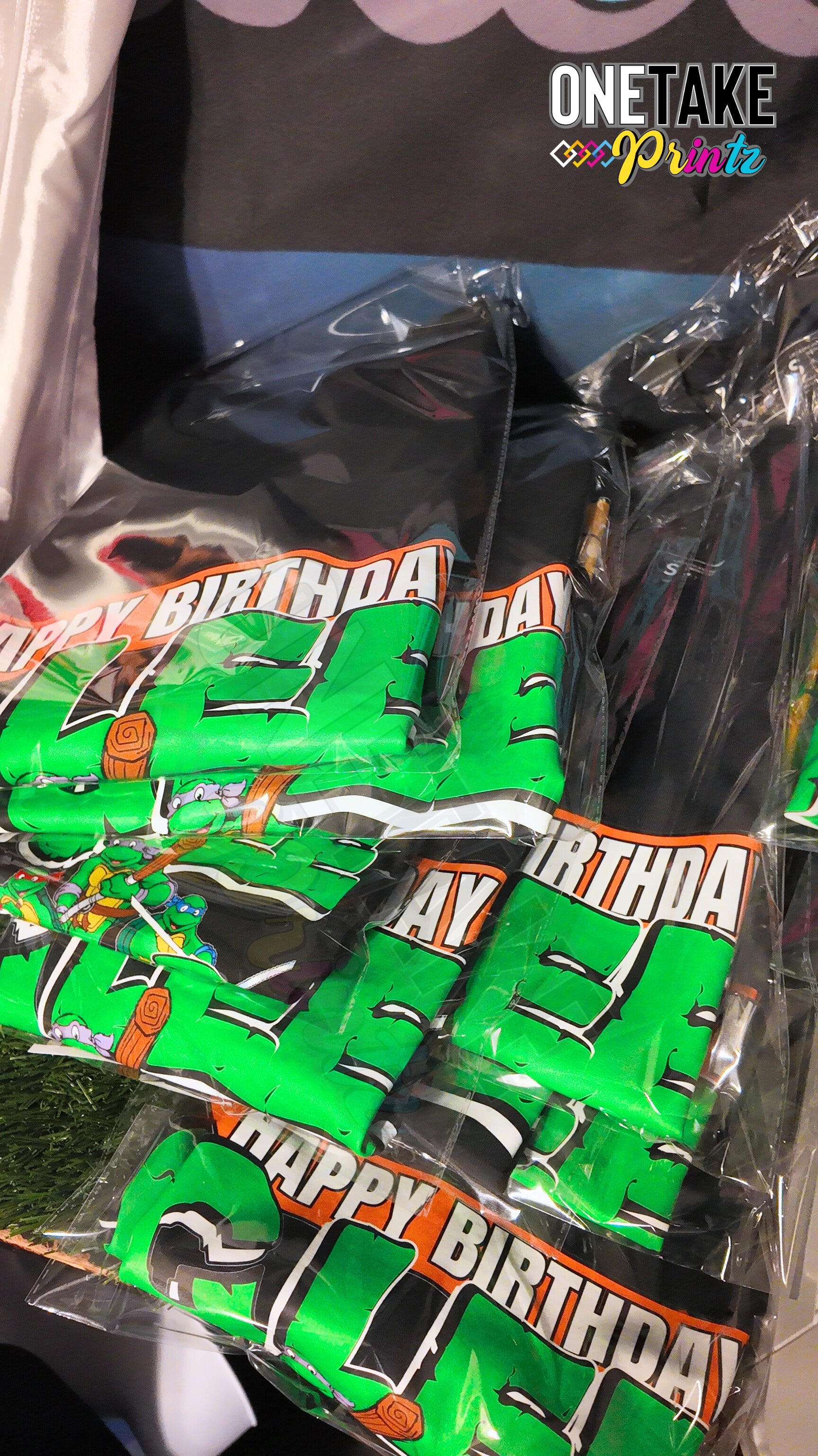 TMNT Custom Birthday Shirts