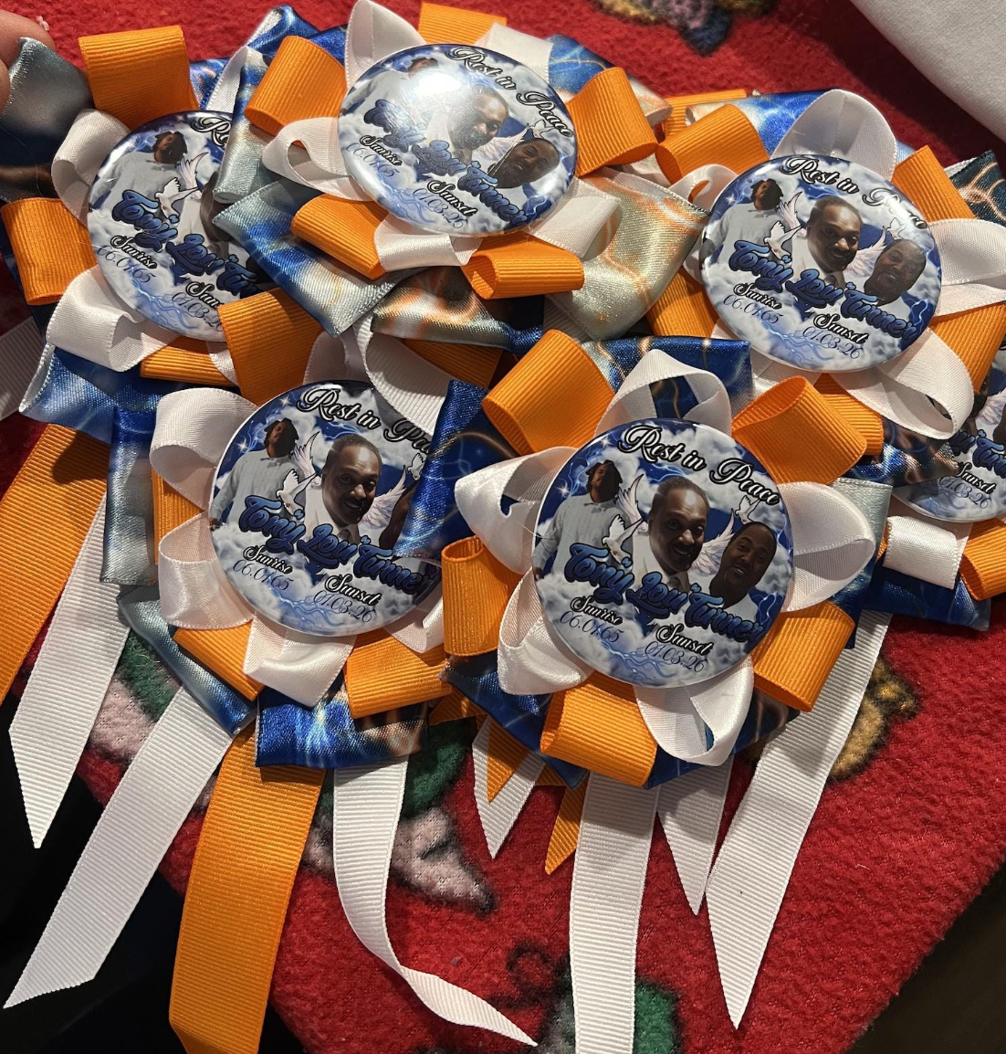 Fully Personalized Ribbon Button