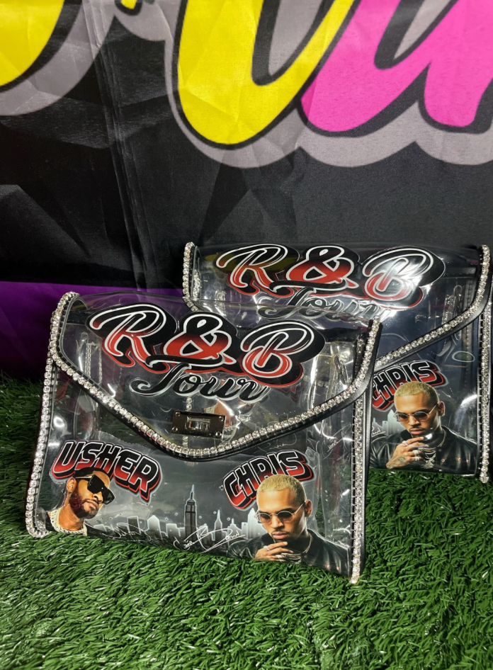 Usher/Chris The R&B Tour Concert Clear Purse